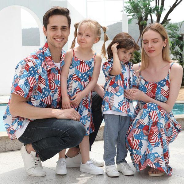 family matching outfits summer mother daughter dress dad son shirts sisters holiday couple clothes, Blue
family matching outfits summer mother daughter dress dad son shirts sisters holiday couple clothes, Blue