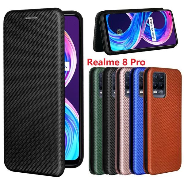 carbon fiber for realme 8 pro case magnetic book stand flip card protective wallet pu leather cover cell phone pouches
carbon fiber for realme 8 pro case magnetic book stand flip card protective wallet pu leather cover cell phone pouches