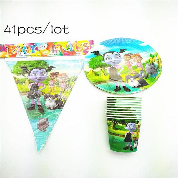 packaging dinner service for 20kids vampire cartoon birthday party supply disposable tablewares set 41pcs/lot event xmas festival decoration
packaging dinner service for 20kids vampire cartoon birthday party supply disposable tablewares set 41pcs/lot event xmas festival decoration