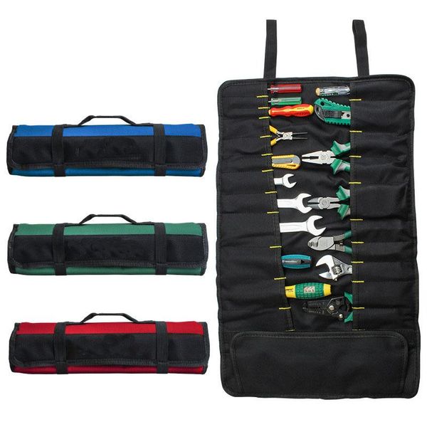 reel tool bag multi-function wrench hardware electrical appliance repair portable storage bags
reel tool bag multi-function wrench hardware electrical appliance repair portable storage bags