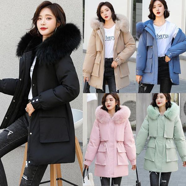 women's down & parkas coat women winter long cotton casual hooded thick warm 2021 snow jacket1, Black
women's down & parkas coat women winter long cotton casual hooded thick warm 2021 snow jacket1, Black