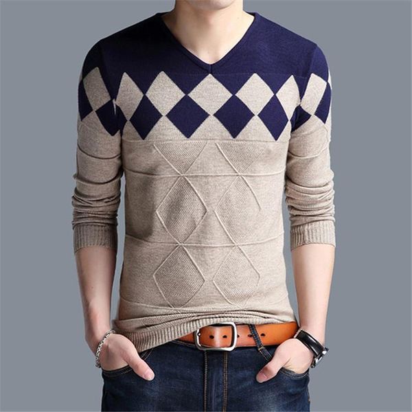 men's sweaters 2021 sweater autumn winter male fashion casual slim v-neck wool pullover shirt brand clothing, White;black
men's sweaters 2021 sweater autumn winter male fashion casual slim v-neck wool pullover shirt brand clothing, White;black
