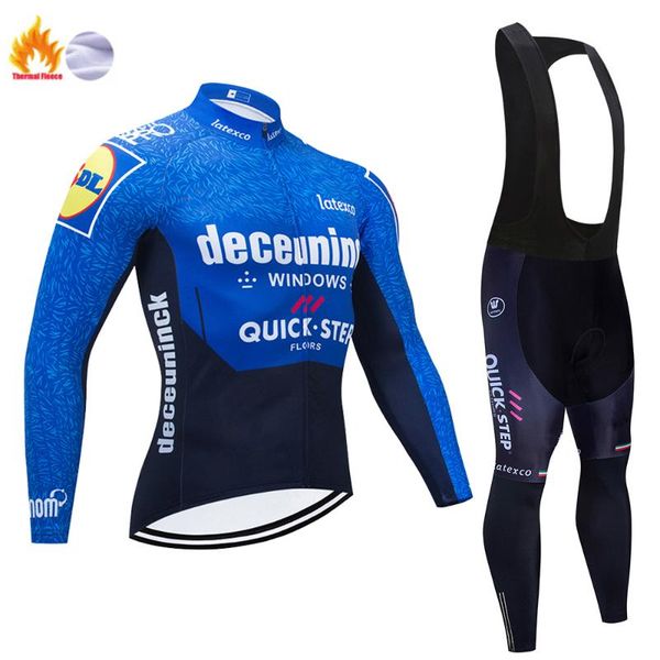 racing sets quick step winter cycling clothing set mtb bicycle suit wear maillot ropa ciclismo thermal fleece sports bike jersey for man, Black;blue
racing sets quick step winter cycling clothing set mtb bicycle suit wear maillot ropa ciclismo thermal fleece sports bike jersey for man, Black;blue