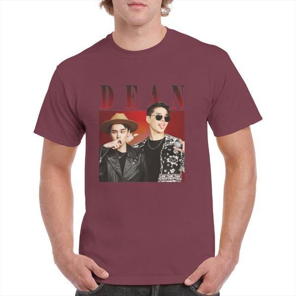 men's t-shirts funny cool dean t-shirt kpop graphics 100% cotton female/man, White;black
men's t-shirts funny cool dean t-shirt kpop graphics 100% cotton female/man, White;black