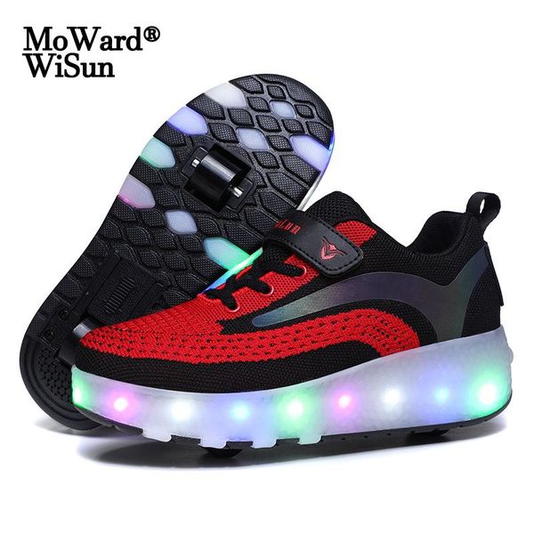 size 29-40 children led roller shoes with lights usb charged glowing wheels sneakers for kids boys girls luminous on wheel athletic & outdoo, Black
size 29-40 children led roller shoes with lights usb charged glowing wheels sneakers for kids boys girls luminous on wheel athletic & outdoo, Black