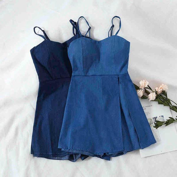 women's jumpsuits & rompers summer women zipper denim playsuits ladies spaghetti strap casual short sleeveless sling jeans ov, Black;white
women's jumpsuits & rompers summer women zipper denim playsuits ladies spaghetti strap casual short sleeveless sling jeans ov, Black;white