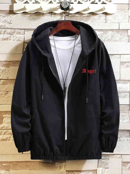 men's casual shirts outdoor sports spring and autumn clothes thin quick drying breathable windbreaker jacket hooded slim fit 220119, White;black
men's casual shirts outdoor sports spring and autumn clothes thin quick drying breathable windbreaker jacket hooded slim fit 220119, White;black