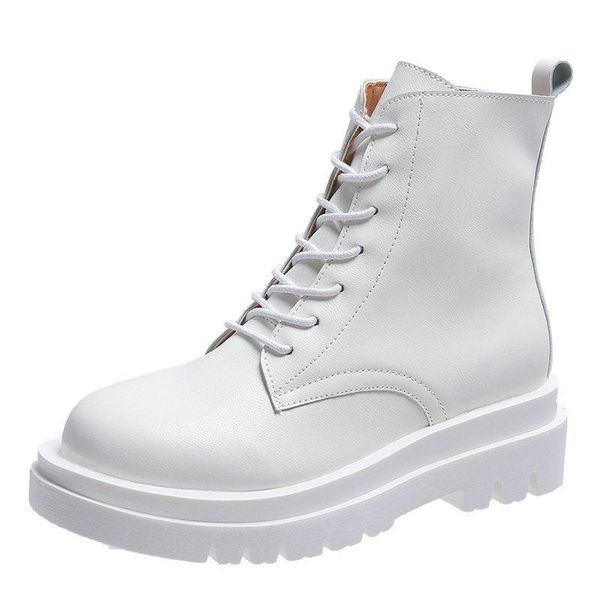 boots pu leather women white ankle platform motorcycle female autumn winter shoes woman punk 2021, Black
boots pu leather women white ankle platform motorcycle female autumn winter shoes woman punk 2021, Black