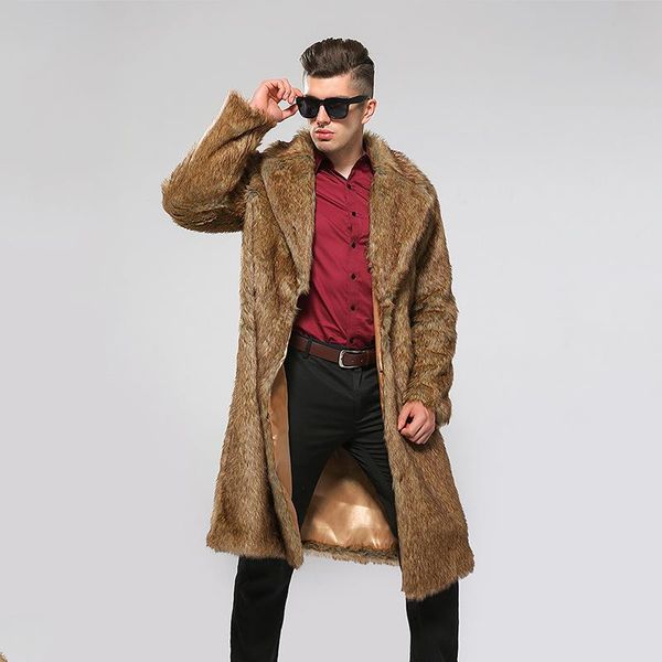 men's fur & faux winter men long coat thick full sleeve warm hooded luxury jacket bontjas mens furry shaggy outerwear parka 2021, Black
men's fur & faux winter men long coat thick full sleeve warm hooded luxury jacket bontjas mens furry shaggy outerwear parka 2021, Black