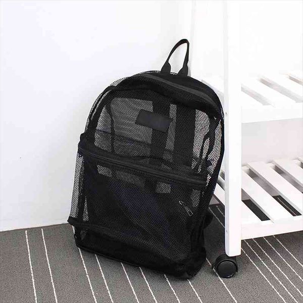 fashion women transparent backpack mesh for boys and girls light weight rucksack travel shoulder bag
fashion women transparent backpack mesh for boys and girls light weight rucksack travel shoulder bag