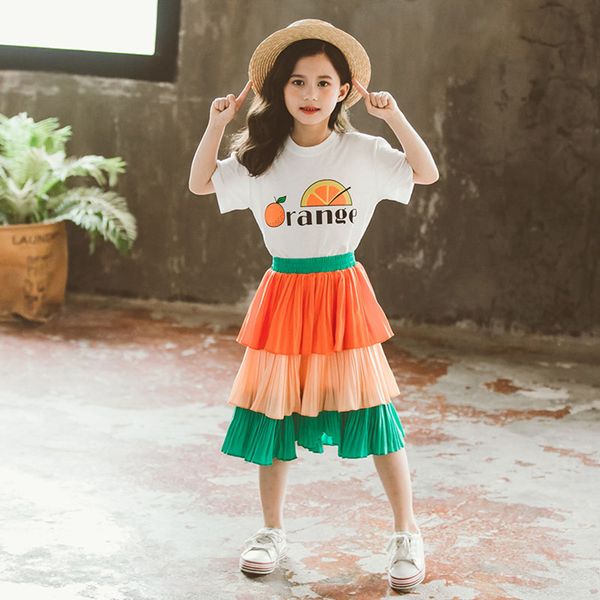 children clothes tshirt + mesh skirt girls summer clothing floral pattern kids girl clothes set patchwork kid clothes, White
children clothes tshirt + mesh skirt girls summer clothing floral pattern kids girl clothes set patchwork kid clothes, White