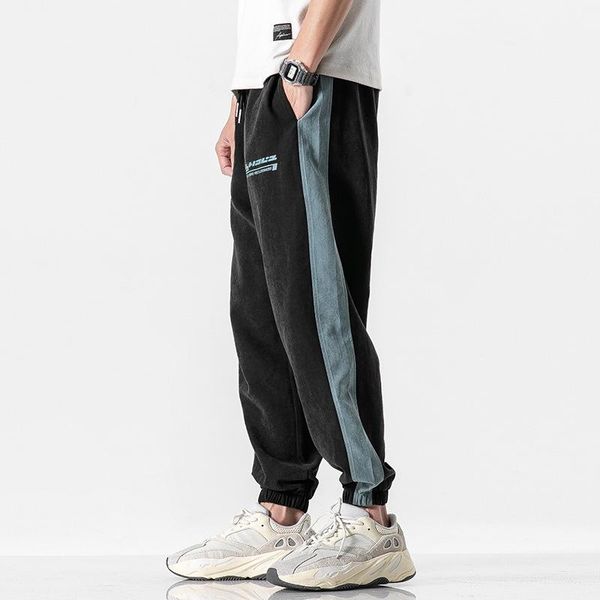 men's pants casual men autumn side stripe simple trend hip hop sports loose closure pant, Black
men's pants casual men autumn side stripe simple trend hip hop sports loose closure pant, Black