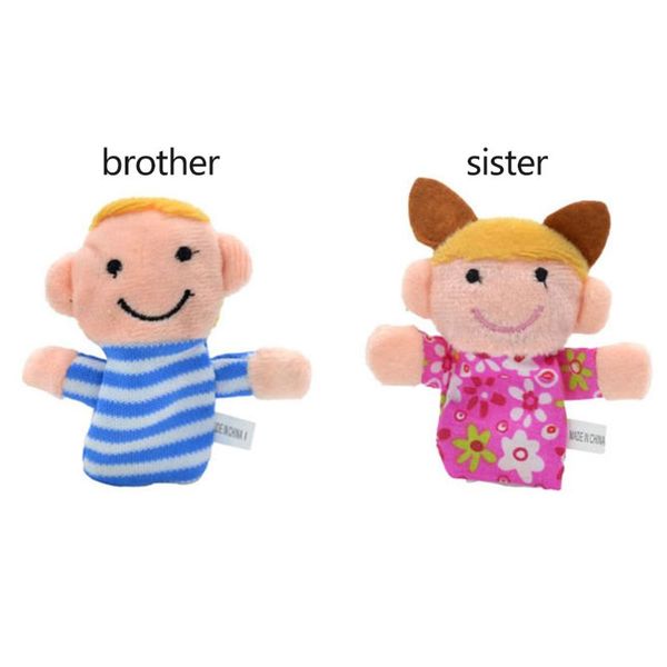 40JC 6Pcs Finger Family Puppets Set Mini Plush Baby Boy Girl Parents Grandparents Story Telling Hand Cloth Doll Educational Toys
40JC 6Pcs Finger Family Puppets Set Mini Plush Baby Boy Girl Parents Grandparents Story Telling Hand Cloth Doll Educational Toys