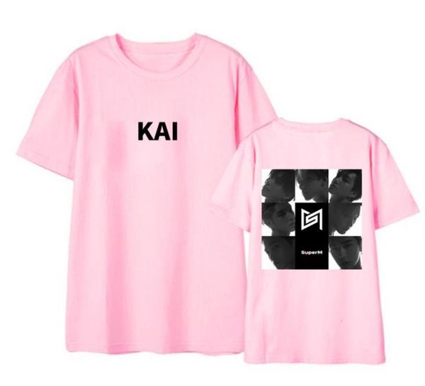 women's t-shirt kpop superm member name/all pos printing t shirt summer grey/pink o neck short sleeve, White
women's t-shirt kpop superm member name/all pos printing t shirt summer grey/pink o neck short sleeve, White