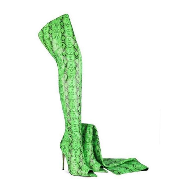 boots 2021 autumn winter high-heeled women's peep toe thin heels mixed colors leather shoes women over-the-knee long, Black
boots 2021 autumn winter high-heeled women's peep toe thin heels mixed colors leather shoes women over-the-knee long, Black