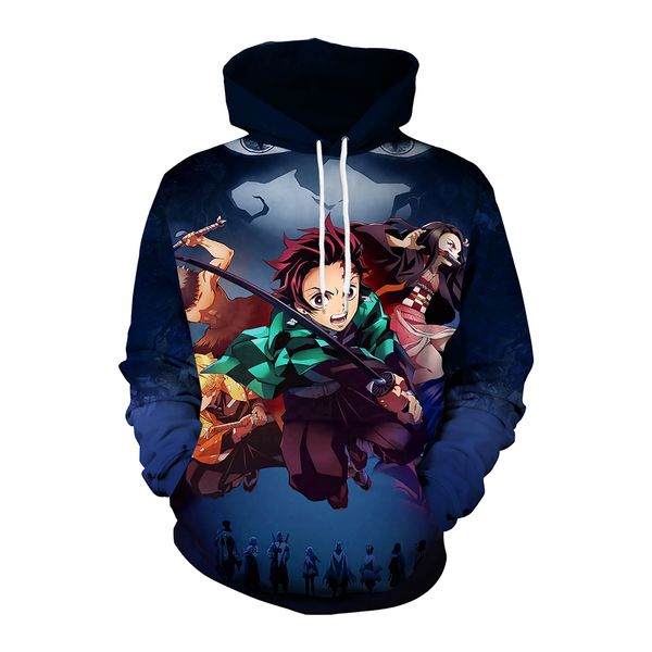spring and autumn couple hoodie long sleeve japanese anime 3d printing casual loose fashion trend, Black
spring and autumn couple hoodie long sleeve japanese anime 3d printing casual loose fashion trend, Black