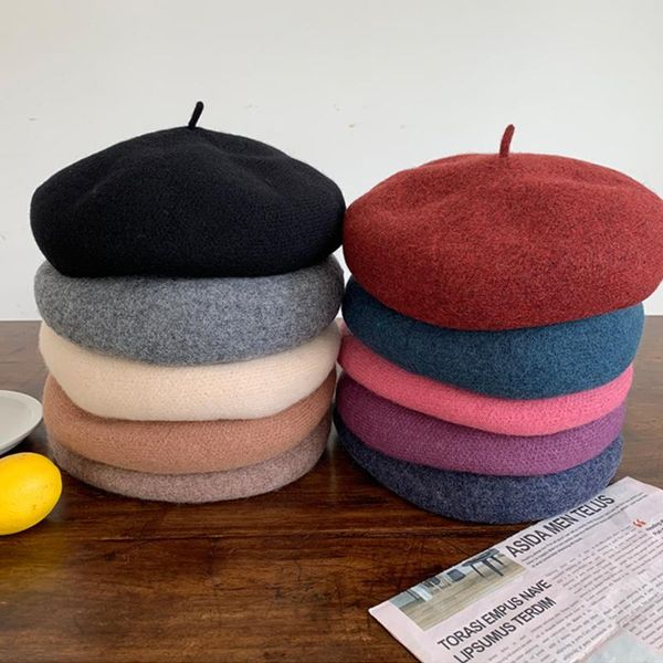 beanies 2021 autumn winter female wool british style korean berets japanese wild models knitting artist cap pumpkin hat painter
beanies 2021 autumn winter female wool british style korean berets japanese wild models knitting artist cap pumpkin hat painter