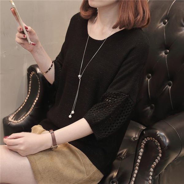 women's sweaters jumper oohclothing round collar ice sleeve girl render unlined upper garment with sweater coat spring and summer cloth, White;black
women's sweaters jumper oohclothing round collar ice sleeve girl render unlined upper garment with sweater coat spring and summer cloth, White;black