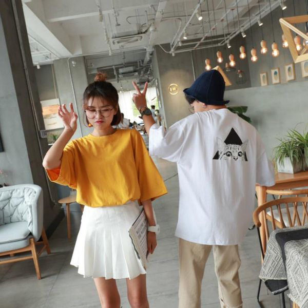 harajuku summer sweet women t-shirt womens cute cat printed loose fashion female t-shirts females breathable korean style girls women's, White
harajuku summer sweet women t-shirt womens cute cat printed loose fashion female t-shirts females breathable korean style girls women's, White