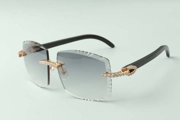 2021 high-end designers sunglasses 3524022 endless diamond cutting lens natural black ox horn legs glasses, size: 58-18-140mm, White;black
2021 high-end designers sunglasses 3524022 endless diamond cutting lens natural black ox horn legs glasses, size: 58-18-140mm, White;black