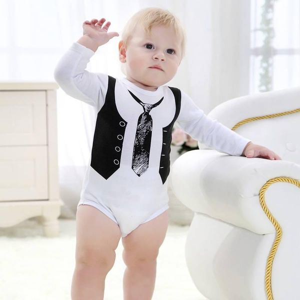 baby romper infant jumpsuit long sleeve boy gentleman 100% cotton clothing born onesie rompers, Blue
baby romper infant jumpsuit long sleeve boy gentleman 100% cotton clothing born onesie rompers, Blue