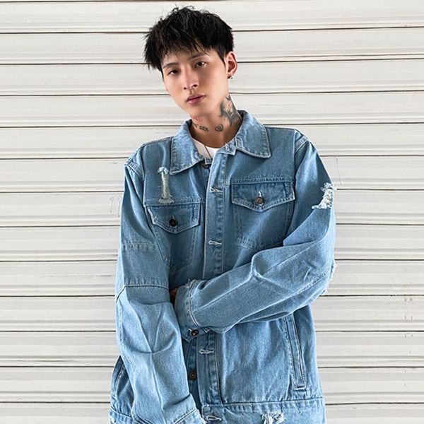 men's jackets 2021 spring autumn men coats loose thin buttons handsome cool retro outdoor simple all-match fashion tooling casual denim, Black;brown
men's jackets 2021 spring autumn men coats loose thin buttons handsome cool retro outdoor simple all-match fashion tooling casual denim, Black;brown