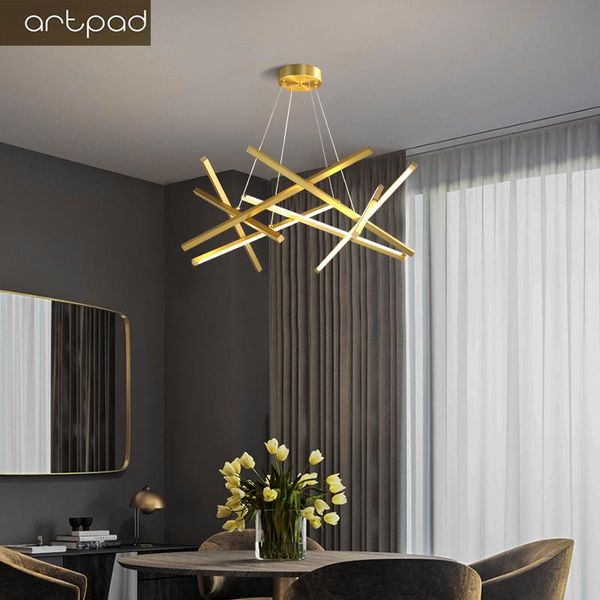 artpad gold / black led chandelier lighting for living room home decoration hanging lamp modern simple iron chandeliers
artpad gold / black led chandelier lighting for living room home decoration hanging lamp modern simple iron chandeliers