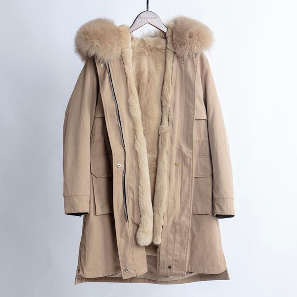 women's fur & faux 2021 fashion girl real parka with big large collar liner detachable natural female, Black
women's fur & faux 2021 fashion girl real parka with big large collar liner detachable natural female, Black