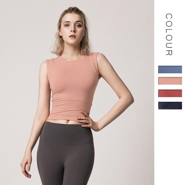 yoga sports vest running fitness t-shirt sleeveless women tight elastic quick dry sanding solid color outfit
yoga sports vest running fitness t-shirt sleeveless women tight elastic quick dry sanding solid color outfit