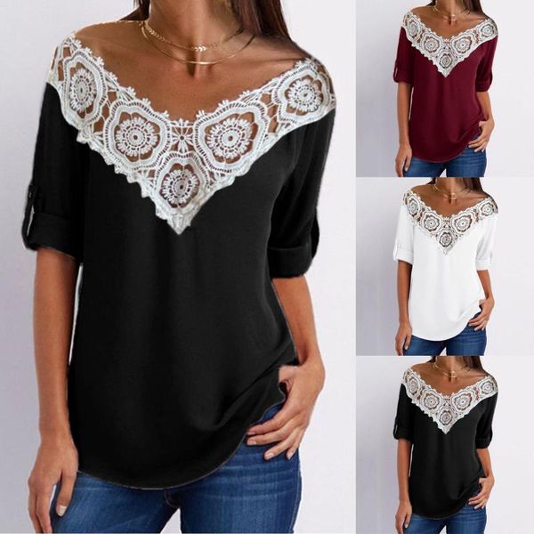 women's blouses & shirts women blouse autumn elegant short sleeve print v-neck female work zipper plus size mujer blusa clothes, White
women's blouses & shirts women blouse autumn elegant short sleeve print v-neck female work zipper plus size mujer blusa clothes, White