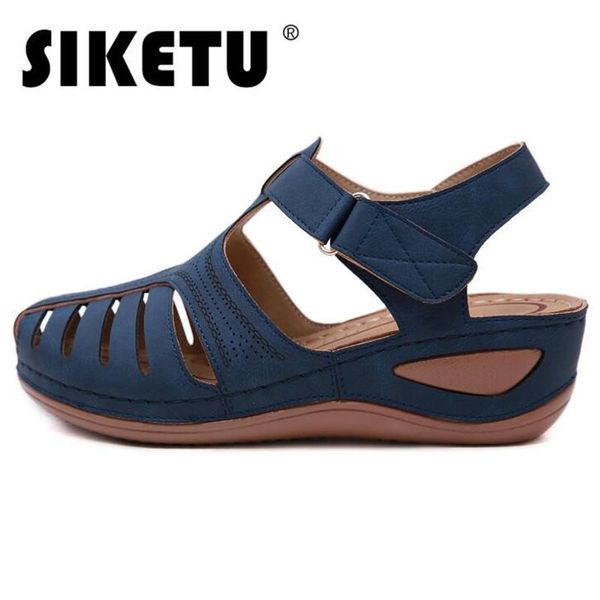 sandals summer woman pu buckle strap wedges comfy soft ladies women shoes sandalias mujer 2021 size 36-44 blue red, Black
sandals summer woman pu buckle strap wedges comfy soft ladies women shoes sandalias mujer 2021 size 36-44 blue red, Black