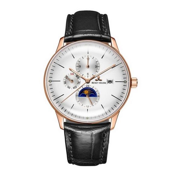 wristwatches reef tiger men luxury wrist watch,mens automatic mechanical watches ultrathin man wristwatch waterproof clock relogio masculino, Slivery;brown
wristwatches reef tiger men luxury wrist watch,mens automatic mechanical watches ultrathin man wristwatch waterproof clock relogio masculino, Slivery;brown
