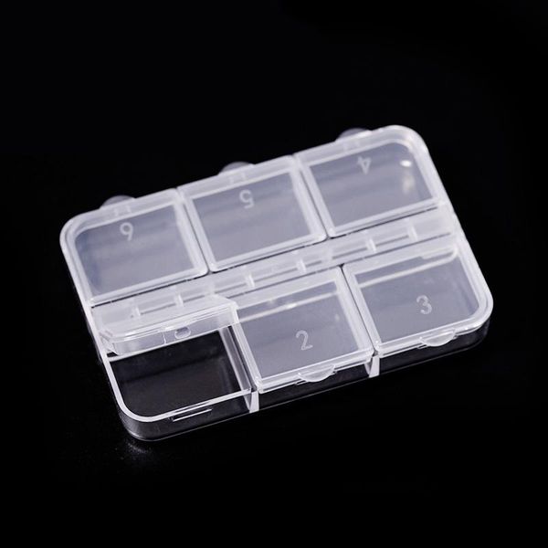 nail art decorations 2pcs/lot 6cell storage box gems empty rectangle case rhinestones beads slices compartments container, Silver;gold
nail art decorations 2pcs/lot 6cell storage box gems empty rectangle case rhinestones beads slices compartments container, Silver;gold