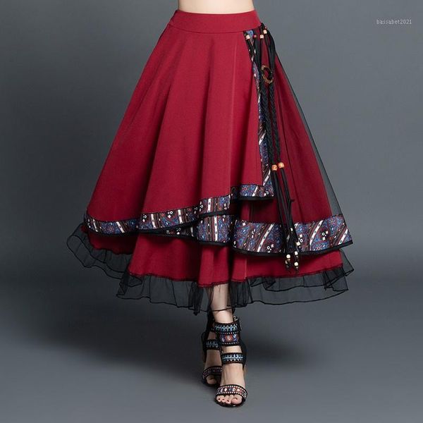 skirts ethnic style skirt 2021 cotton linen embroidery women pleated high waist patchwork vintage midi for 11607, Black
skirts ethnic style skirt 2021 cotton linen embroidery women pleated high waist patchwork vintage midi for 11607, Black