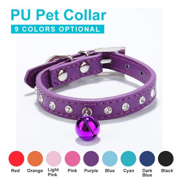 dog collars & leashes pu leather collar diamond shining crystal rhinestone adjustable pet for small with bell cat necktie supplies
dog collars & leashes pu leather collar diamond shining crystal rhinestone adjustable pet for small with bell cat necktie supplies