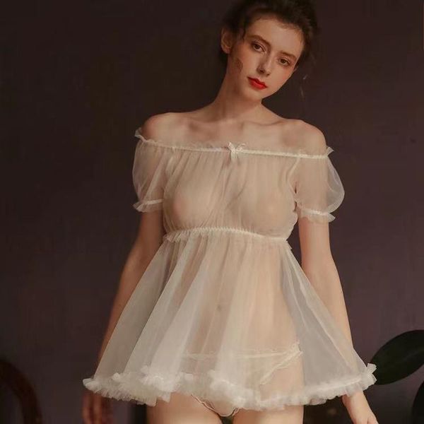 bras sets kawaii lace babydoll lingerie pajamas set for women off-shoulder tulle temptation see through dress erotic cosplay costumes, Red;black
bras sets kawaii lace babydoll lingerie pajamas set for women off-shoulder tulle temptation see through dress erotic cosplay costumes, Red;black