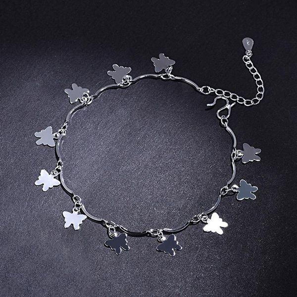 link, chain fine jewelry silver zircon butterfly bracelets for women fashion wedding party christmas gifts, Black
link, chain fine jewelry silver zircon butterfly bracelets for women fashion wedding party christmas gifts, Black