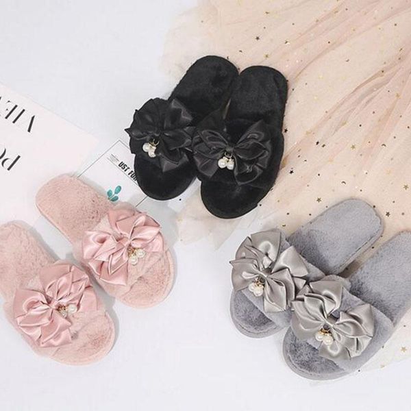 slippers 2021 fashion women winter outdoors wear casual warm furffy shoes crystal plush riband design open-toed bowknot, Black
slippers 2021 fashion women winter outdoors wear casual warm furffy shoes crystal plush riband design open-toed bowknot, Black