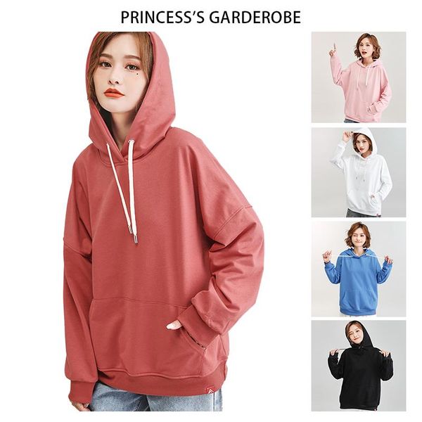 women's hoodies & sweatshirts oversize women long sleeve solid color hooded sweatshirt winter harajuku warm jacket pullover, Black
women's hoodies & sweatshirts oversize women long sleeve solid color hooded sweatshirt winter harajuku warm jacket pullover, Black
