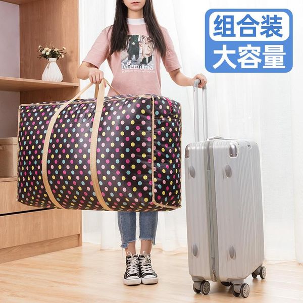 duffel bags woven bag luggage packing snakeskin pocket moving artifact thickening sack canvas storage super large capacity
duffel bags woven bag luggage packing snakeskin pocket moving artifact thickening sack canvas storage super large capacity