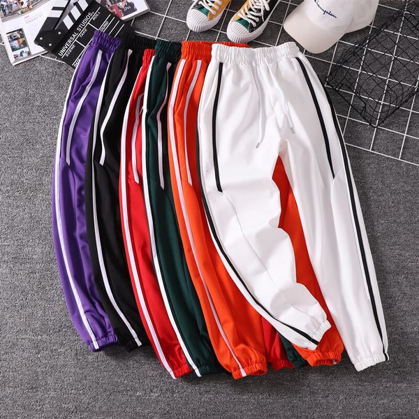women's pants & capris 2019 ins overheated pants, students'sports pants, men's and women's sweethearts, bf-style loose-l, Black;white
women's pants & capris 2019 ins overheated pants, students'sports pants, men's and women's sweethearts, bf-style loose-l, Black;white