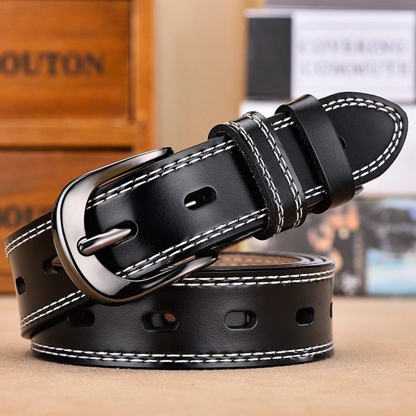 belts all-match women's leather belt simple black pin buckle wide women for, Black;brown
belts all-match women's leather belt simple black pin buckle wide women for, Black;brown