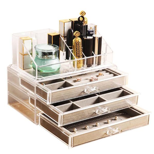 watch boxes & cases carlota acrylic 3-layers jewelry storage box drawer ring earrings insert display cufflinks organizer dustproof, Black;blue
watch boxes & cases carlota acrylic 3-layers jewelry storage box drawer ring earrings insert display cufflinks organizer dustproof, Black;blue