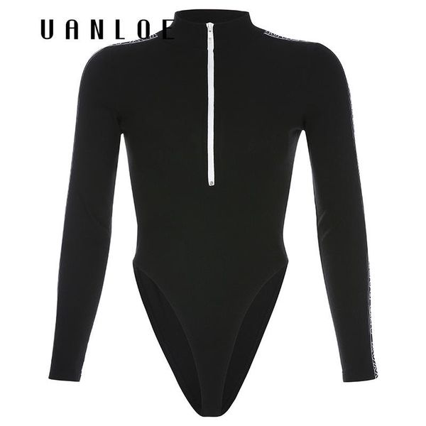 women's jumpsuits & rompers zipper o-neck long sleeve bodysuit letter patchwork bodycon black bodysuits 2021 fashion streetwear romper, Black;white
women's jumpsuits & rompers zipper o-neck long sleeve bodysuit letter patchwork bodycon black bodysuits 2021 fashion streetwear romper, Black;white