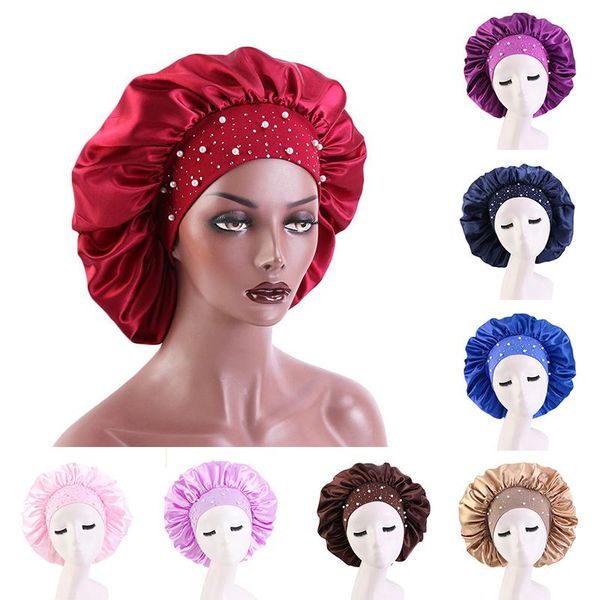 beanie/skull caps ly women's satin solid sleeping hat night sleep cap hair care bonnet nightcap for women men de nuit, Blue;gray
beanie/skull caps ly women's satin solid sleeping hat night sleep cap hair care bonnet nightcap for women men de nuit, Blue;gray