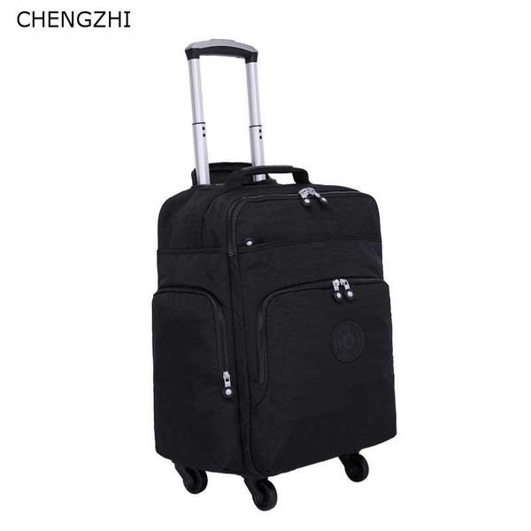 suitcases chengzhi 16inch nylon rolling luggage bag travel boarding with wheels cabin suitcase trolley
suitcases chengzhi 16inch nylon rolling luggage bag travel boarding with wheels cabin suitcase trolley