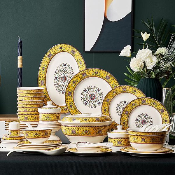 dinnerware sets jingdezhen 70 of household tableware with bone porcelain plate set ceramic color enamel
dinnerware sets jingdezhen 70 of household tableware with bone porcelain plate set ceramic color enamel