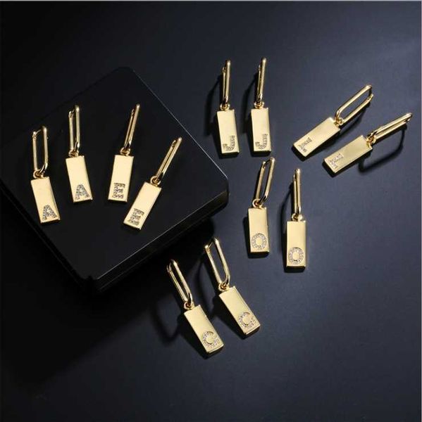 fashion electroplated copper micro-inlaid women earrings female 26 letter dangle & chandelier, Silver
fashion electroplated copper micro-inlaid women earrings female 26 letter dangle & chandelier, Silver