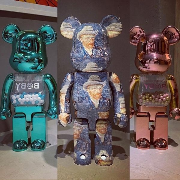 violent bear decoration living room hand made building block brick blind box fashion doll van gogh 70
violent bear decoration living room hand made building block brick blind box fashion doll van gogh 70
