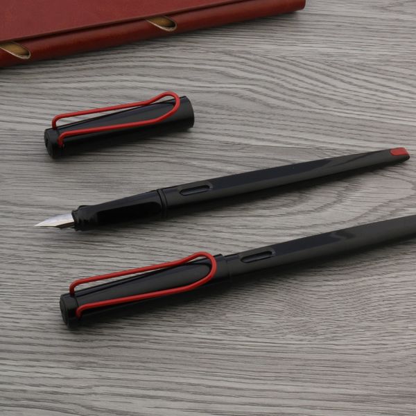 classic straight line long fountain pen dark black red ef nib stationery office school supplies writing
classic straight line long fountain pen dark black red ef nib stationery office school supplies writing